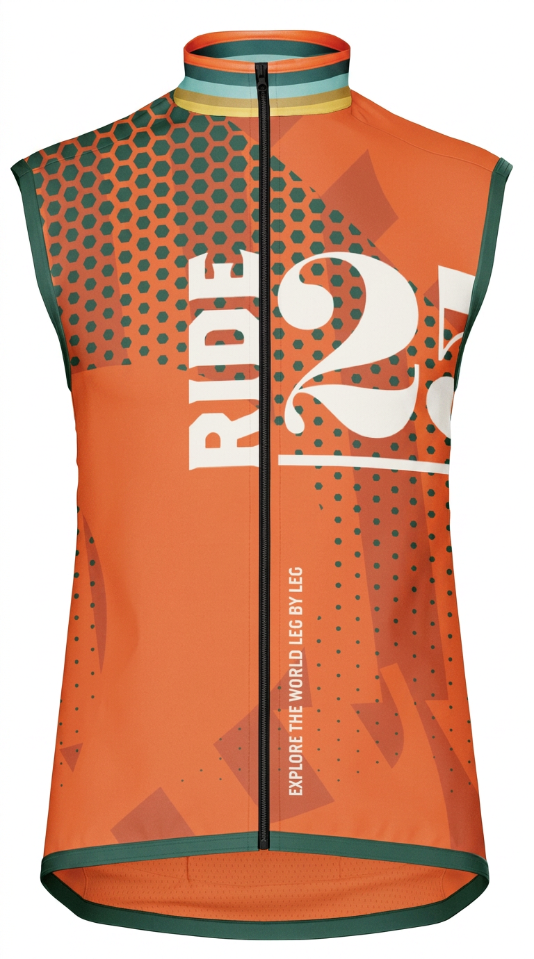 Ride25 Gilet — ELITE 43 MicroFiber/Net - Mens